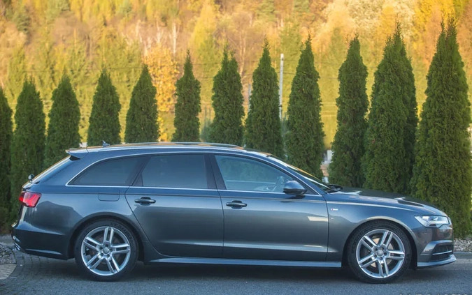Audi A6 cena 99799 przebieg: 130000, rok produkcji 2017 z Szczytna małe 596